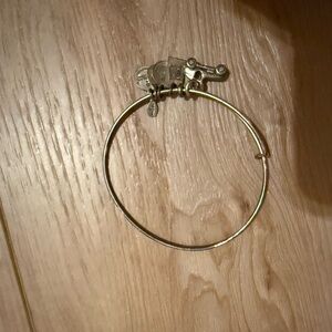 Alex and Ani Gold Charm Bracelet